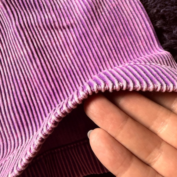 Purple Ribbed Tank Top - Picture 3 of 4